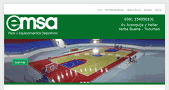 Desktop Screenshot of emsapisos.com